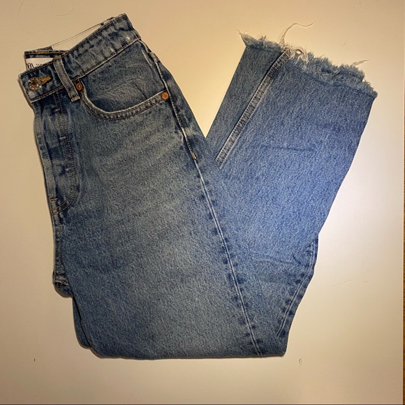 Zara mom jeans size 26 - Picture 2 of 3